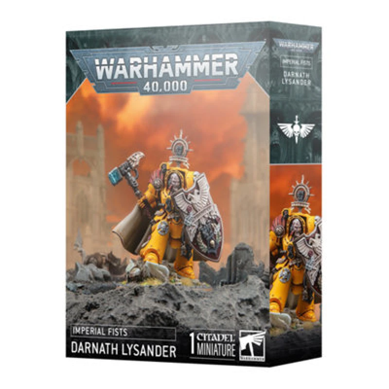 Image of Games Workshop Imperial Fists: Darnath Lysander - Brand New And Sealed