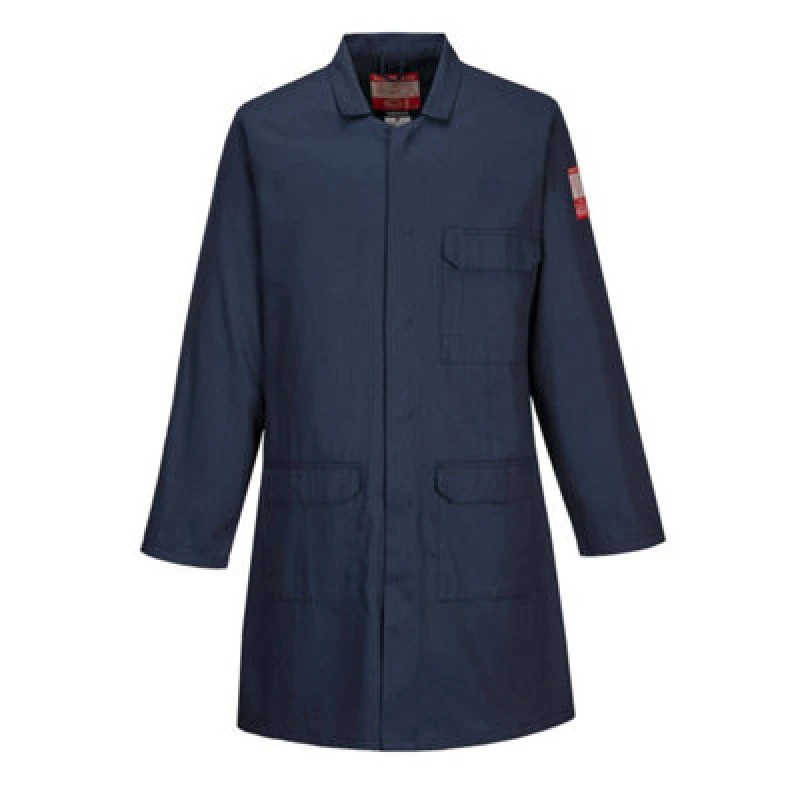 Image of Biz Flame Flame Resistant Standard Coat FR34NARL Colour: Navy