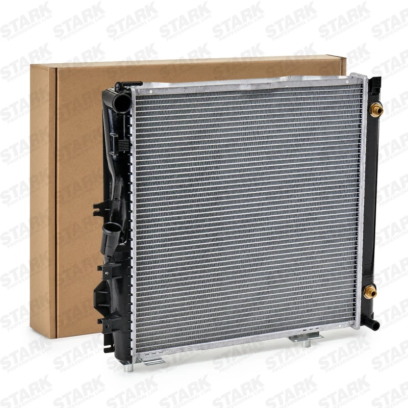 Image of STARK SKRD-0120523 Engine radiator Aluminium, Brazed cooling fins, without frame Radiator,engine cooling (470)