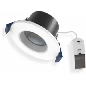 image of 8W Fire Rated LED Downlight Dimmable & cct Changing IP65, 880Lm