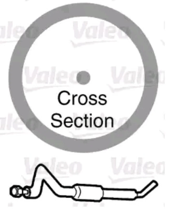 Image of VALEO 509157 Gaskets Seal,coolant pipe (547)