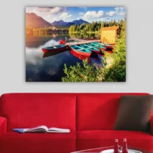 Image of 304687145_70100 Multicolor Decorative Canvas Painting