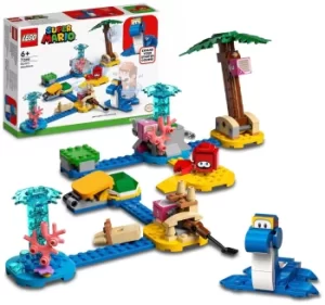 image of LEGO Super Mario Dorrie's Beachfront Expansion Set 71398