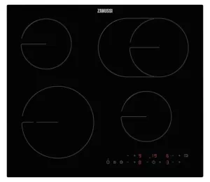 image of Zanussi ZHRX643K 4 Zone Ceramic Hob