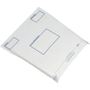 image of KeepSafe DX Envelopes Extra Strong Polythene Opaque W440xH320mm Peel and Seal Box of 100