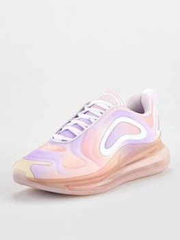 image of Nike Air Max 720 Print - Pink/White