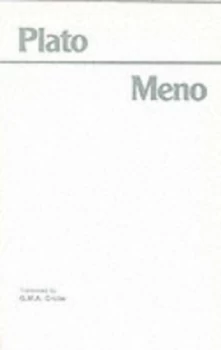 Image of Platos Meno by Plato Paperback