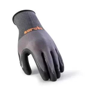 Image of Scruffs Worker Gloves Grey 5pk L / 9 T55230
