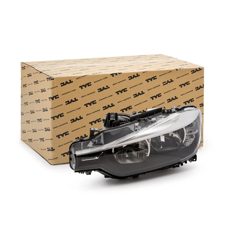 Image of TYC 20-12974-05-2 Headlights PW24W, with electric motor, Left Headlight (259)