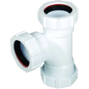 Image of Wickes Universal Compression Tee - 40mm