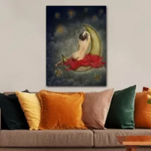 Image of 172937447_70100 Multicolor Decorative Canvas Painting