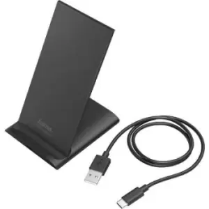 image of Hama Wireless charger 2000 mA HR6QI-FC10S Basic Line 00188323 Outputs Inductive charging standard Black