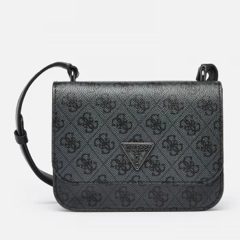 image of Guess Womens Noelle Mini Cross Body Bag - Coal