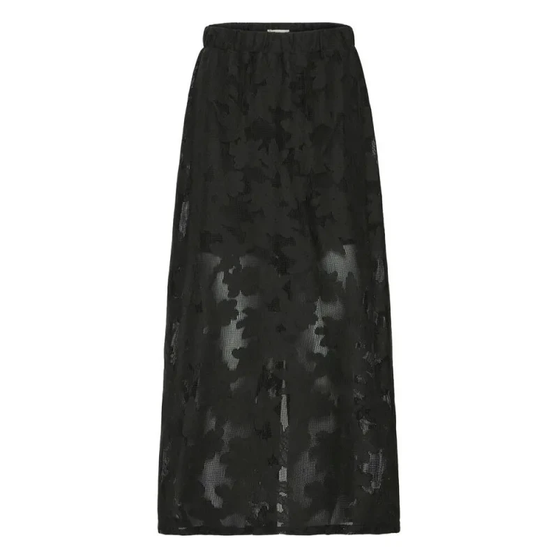 Image of Ichi Long skirt woman Ichi Mania Noir Female M