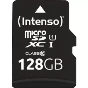 image of Intenso 128GB microSDXC Performance microSD card 128GB Class 10 UHS-I Waterproof