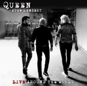 Image of Live Around the World by Queen + Adam Lambert CD Album