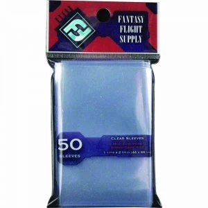 Image of Fantasy Flight Supply Mini European Board Game 50 Sleeves Red (10 Pack)