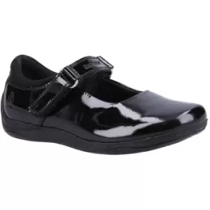 Image of Hush Puppies Girls Marcie Junior Patent Leather School Shoes UK Size 1.5 (EU 33.5)