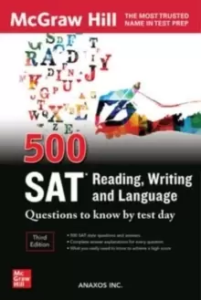 Image of 500 SAT Reading, Writing and Language Questions to Know by Test Day, Third Edition