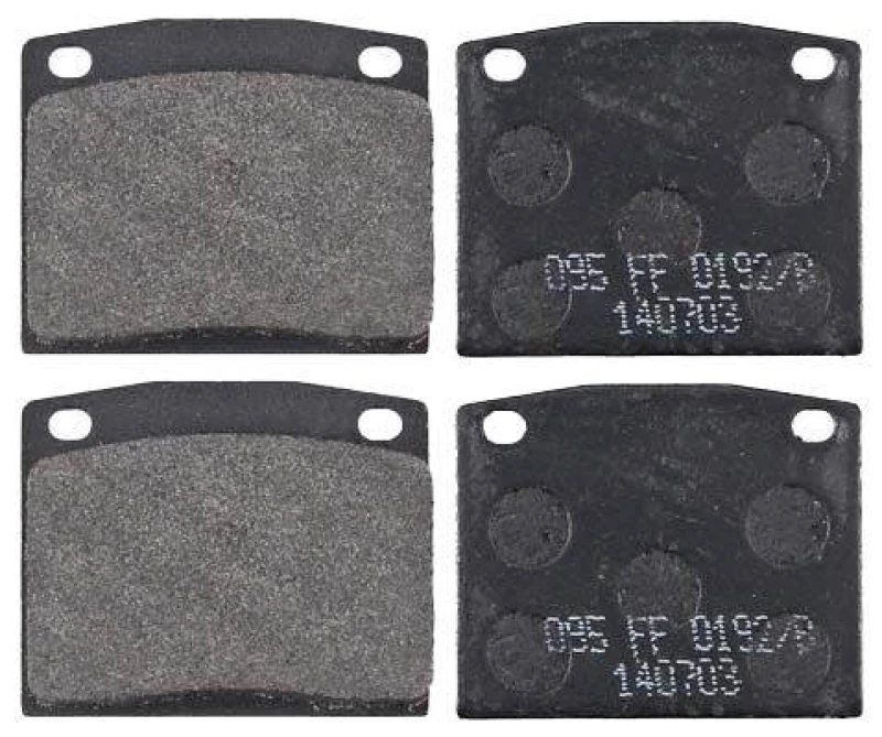 Image of A.B.S. 36121 Brake pad set without integrated wear sensor Brake Pad Set,disc brake (402)