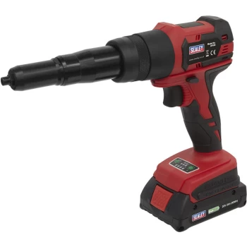 image of Sealey - CP314 Cordless Riveter 20V 2Ah Lithium-ion