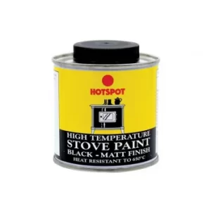 image of Hotspot Stove Paint Matt Black 200ml