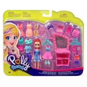 Image of Polly Pocket Fiercely Fab Studio Playset