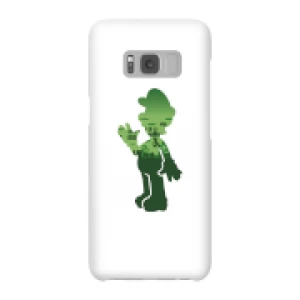 Image of Nintendo Super Mario Luigi Silhouette Phone Case - Samsung S8 - Snap Case - Gloss
