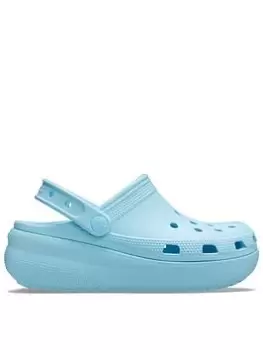 image of Crocs Classic Cutie Clog Sandal, Blue, Size 11 Younger