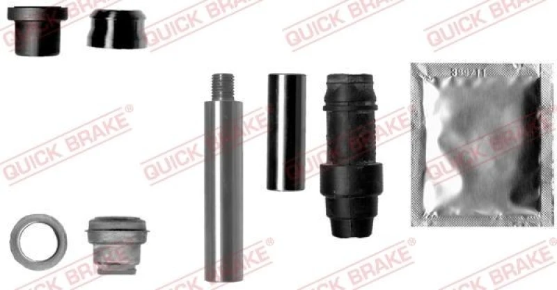 Image of QUICK BRAKE Guide sleeve kit, brake caliper QUICK BRAKE 113-1351X
