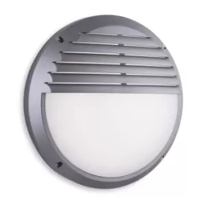 image of Luca Outdoor Integrated LED Bulkheads Round Black IP65