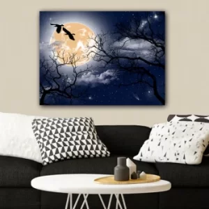 Image of 1277938222_70100 Multicolor Decorative Canvas Painting
