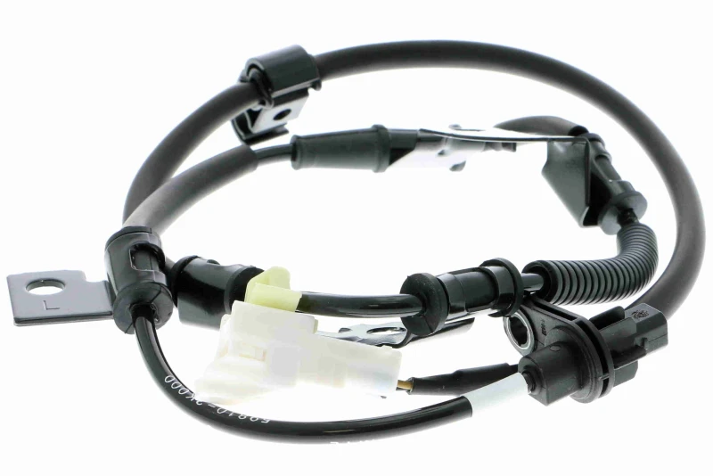Image of VEMO V52-72-0037 ABS Sensor Q+, original equipment manufacturer quality, Front Axle Left Sensor,wheel speed (412)