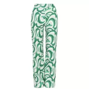 Image of I Saw It First Flared Trousers - Green