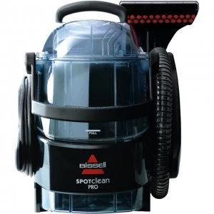 image of Bissell SpotClean Pro 1558E Carpet Cleaner in Titanium Black