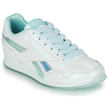 Image of Reebok Classic REEBOK ROYAL CLJOG 3.0 Girls Childrens Shoes Trainers in White,9.5 toddler,10 kid,11 kid,11.5 kid,12 kid,13 kid,9.5 toddler,12 kid