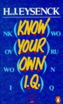 Image of Know Your Own I.Q by Hans Eysenck Paperback
