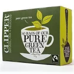 Image of Clipper Pure Green Tea 80 Bags