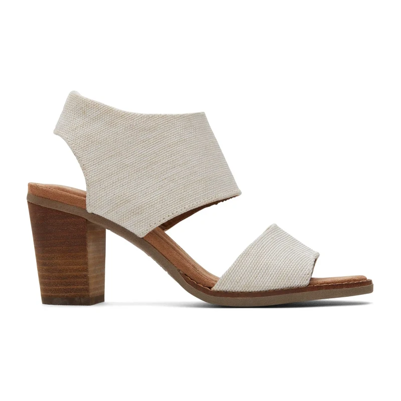 Image of TOMS Womens Majorca Cutout Sandal in Natural Size: 6 Natural Female 6