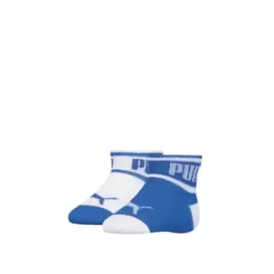 image of Puma Word Baby Socks - Blue