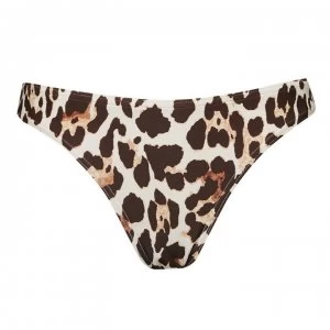 Figleaves Mala Classic Bikini Bottom - LEOPARD