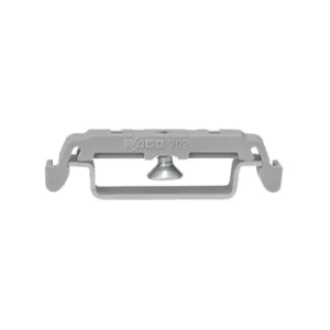 Image of WAGO 209-123 6.4mm Mounting Adaptor for TS35 With Screw Grey