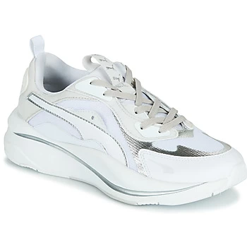 Image of Puma RS CURVE GLOW womens Shoes Trainers in White,5,6,6.5,7.5,5.5