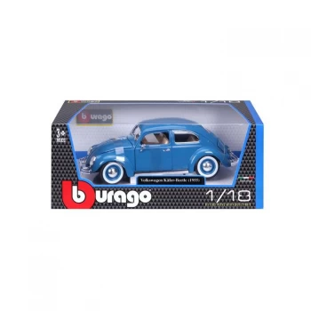 Image of Burago 1:18 Die Cast Car - VW Beetle