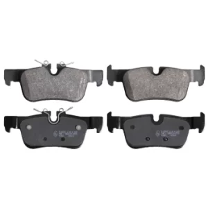 Image of Brake Pad Set 16910 by Febi Bilstein rear axle
