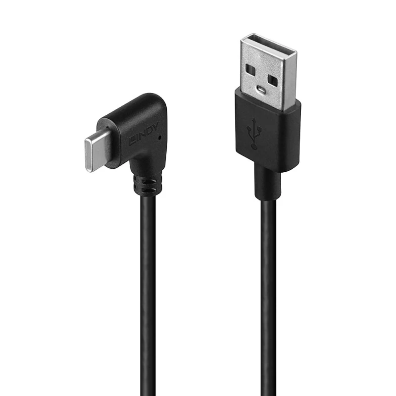 Image of Lindy 32000 USB cable USB 2.0 0.5 m USB A USB C Black