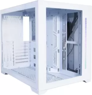 image of 1st Player Steampunk SP7 Mid Tower Case - White USB 3.0