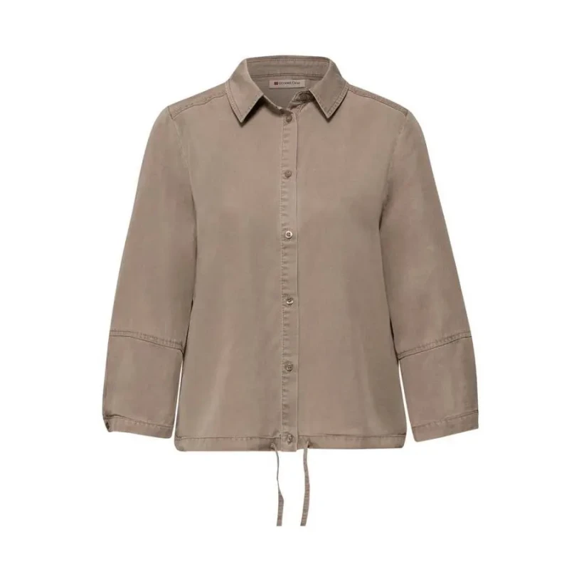 Image of Street One Womens shirt collar blouse Street One LTD QR Beige Female 34