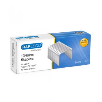 Image of Rapesco 136mm Galvanised Staples