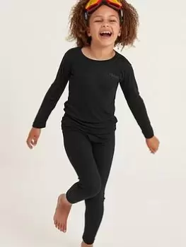 Boys, TOG24 Darley Baselayer Set, Black, Size 6-7 Years